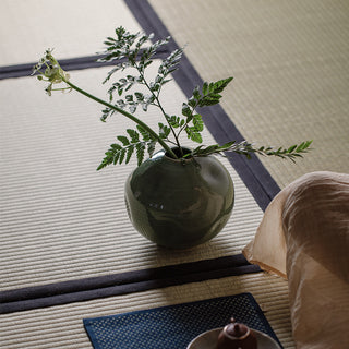 Mayumi | Vase | Keramik | Olivegrün