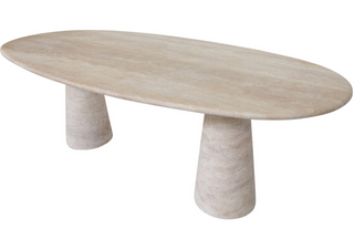 EMAD | TRAVERTINE | DINING TABLE