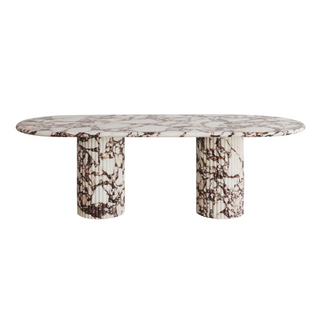 Lilac | Dining table | Marble | Travertine | 220cm