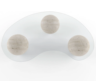 Daphné | Table basse | Travertin