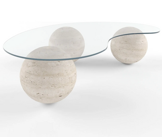 Daphne | Coffee table | Travertine