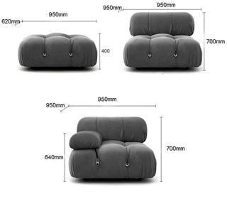 Sofa | Lawrence | Full foam | Velvet