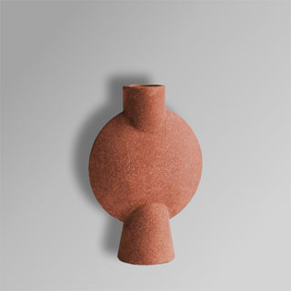 Uniek | Vase | Keramik | Red | Olive