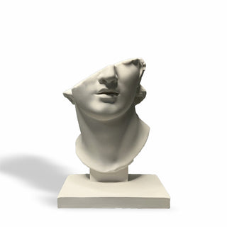 Half Head | Skulptur | Gips