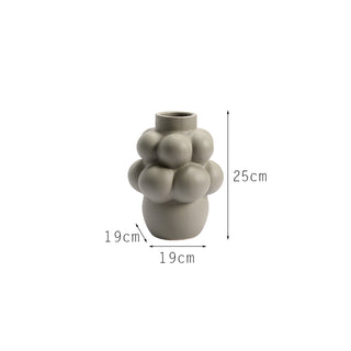 Amara | Vase | Keramik | Beige