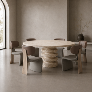 Esstisch | Cavaro | Travertin | Marmor