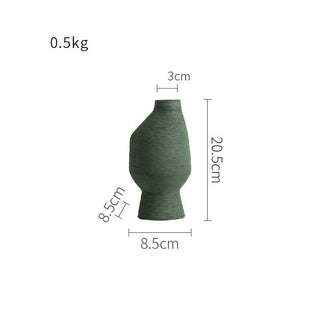 Uniek | Vase | Asymmetrisch | Grün