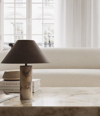 Aro | Tischlampe | Marmor | Calacatta Viola