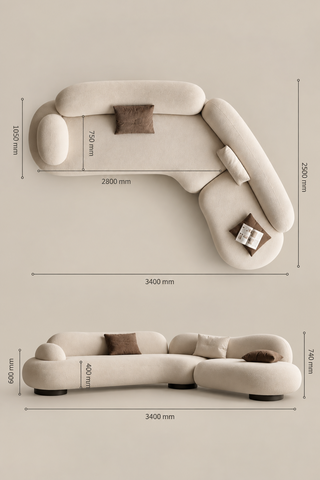 Élan | Sofa | Modular | Bouclé