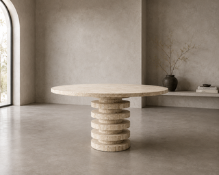 Esstisch | Cavaro | Travertin | Marmor
