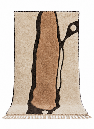Leyla | TAPIS EN LAINE | LAINE | FAIT MAIN