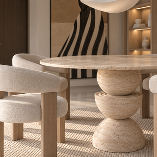 Esstisch | Orba | Travertin