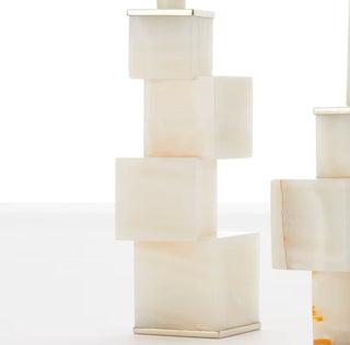 Candle holder | Marble | Beige