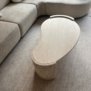 Couchtisch | Cusp | Travertin | 120cm