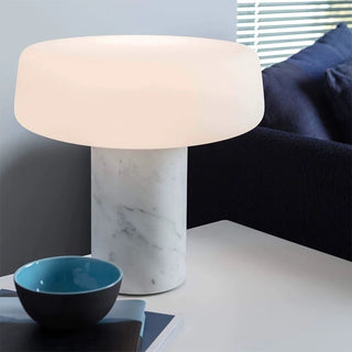 Rhuba | Tischlampe | Marmor | Travertin